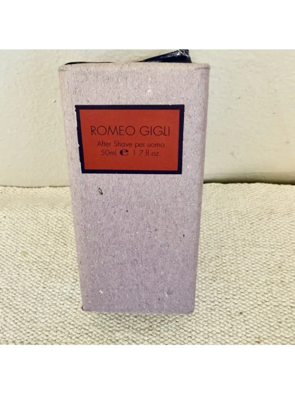 Romeo Gigli Per Uomo After Shave 1.7 Oz 50ml New In Box Made In Italy Rare